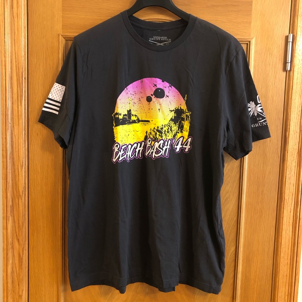 Grunt Style Beach Bash '44 Graphic Shirt Size 3XL XXXL